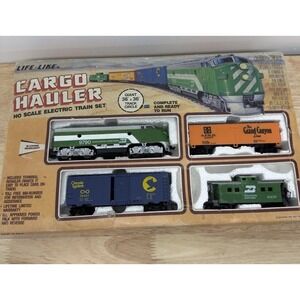 Vintage 8828 Life-Like Freight Express HO Electric Train Set 36" x 36" Track #60